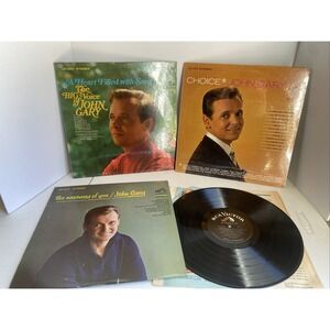 John Gary Lot Of 3 Vinyl Records LPS - 2 Are Sealed